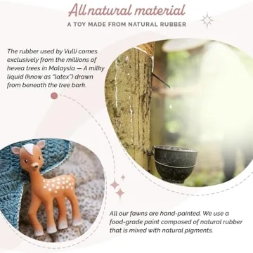 Fanfan The Fawn Teething Toy | Safe Natural Rubber | Sophie la girafe