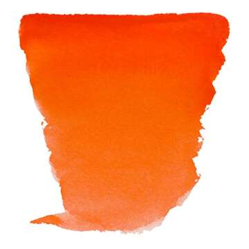 Vibrant Van Gogh Watercolor Paint, Pyrrole Orange 278, 10ml Tube
