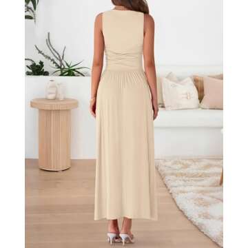 Stylish BTFBM Summer Maxi Dress for Women with Pockets