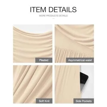 Stylish BTFBM Summer Maxi Dress for Women with Pockets