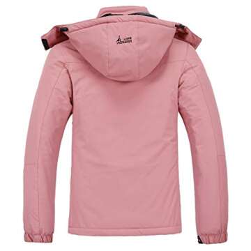 MOERDENG Women's Waterproof Ski Jacket Warm Winter Snow Coat Mountain Windbreaker Hooded Raincoat Ja...