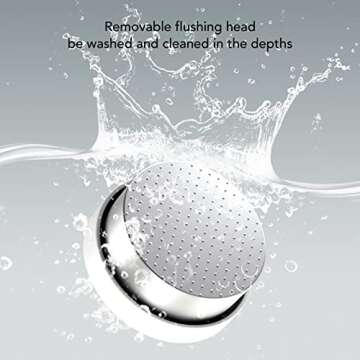 Electric Callus Remover with 5 Speed USB Rechargeable Pedicure Tool , Gentle and Effective Foot Care , Electric Callus Remover (White)