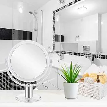 Fabuday Double-Sided Magnifying Makeup Mirror