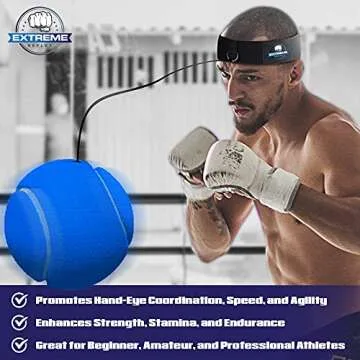 Extreme Reflex Boxing Ball Set - Punching Balls & Headband