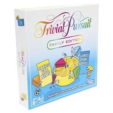 Trivial Pursuit Game: Family Edition Board Game