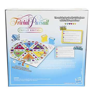 Trivial Pursuit Game: Family Edition Board Game