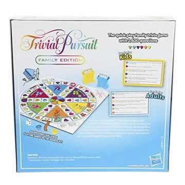 Trivial Pursuit Game: Family Edition Board Game