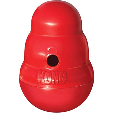 KONG Wobbler Dog Toy - Engage Fast Eaters with Fun