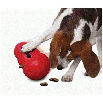 KONG Wobbler Dog Toy - Engage Fast Eaters with Fun