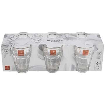 Bormioli Rocco 2.25 oz Stackable Shot Glass Set