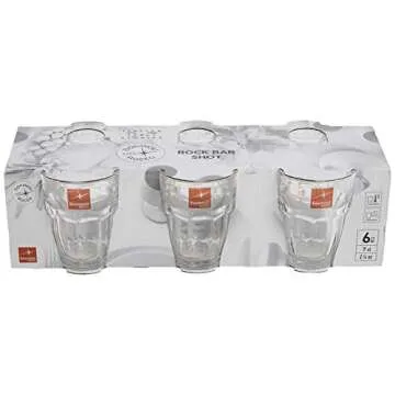 Bormioli Rocco 2.25 oz Stackable Shot Glass Set