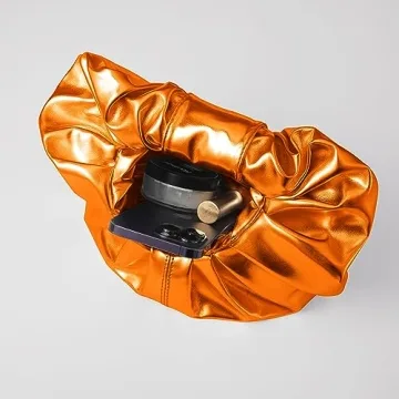 JENSVOIR Orange Evening Clutch Purse for Women