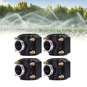 Water Systems Drain Saddle Valve Kit for Easy Gardening Connections