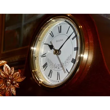 Bulova B1929 Annette II Mahogany Westminster Chiming Clock