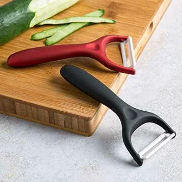 Cooking Light Ceramic Peeler Set for Effortless Peeling and Comfort