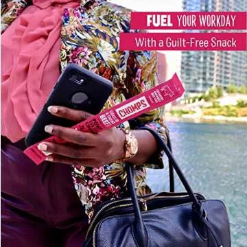 Chomps Cranberry Habanero Beef Jerky Snack Sticks 24 Pack