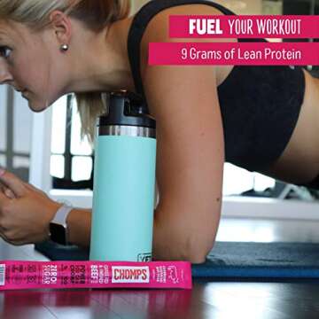 Chomps Cranberry Habanero Beef Jerky Snack Sticks 24 Pack