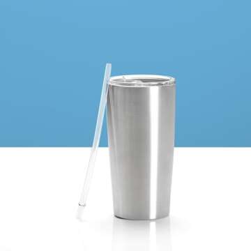 Makerflo 20 oz Stainless Steel Tumbler for Crafting & Gifts