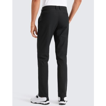 CZY Men's All Day Comfy Golf Pants in Unique Olive