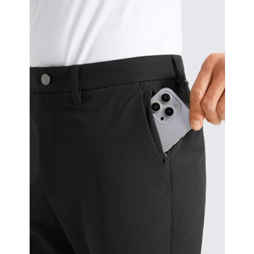 CZY Men's All Day Comfy Golf Pants in Unique Olive