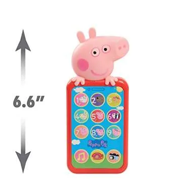 Peppa Pig Toy Phone with Lights & Sounds for Kids