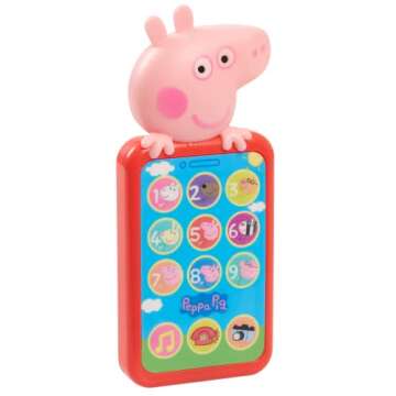 Peppa Pig Toy Phone with Lights & Sounds for Kids