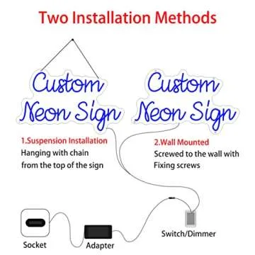 Custom Neon Sign for Wall Decor Personalized LED Neon Wedding Light Sign Customizable Bedroom Room Decor Aesthetic Birthday Gift