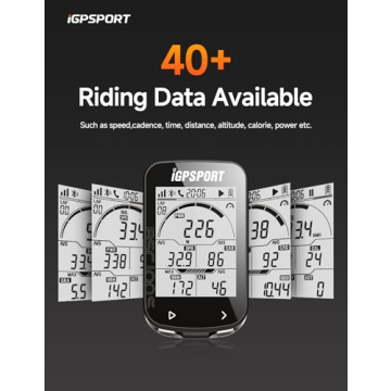 iGPSPORT BSC100S GPS Bike Computer Wireless with 40H Battery