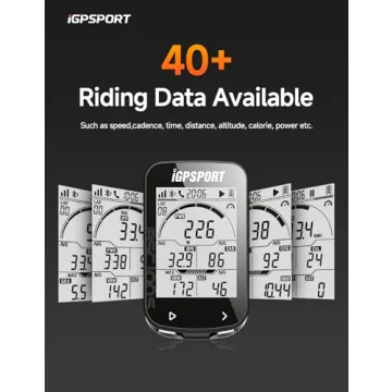 iGPSPORT BSC100S GPS Bike Computer Wireless with 40H Battery