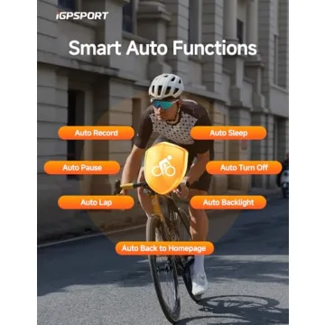 iGPSPORT BSC100S GPS Bike Computer Wireless with 40H Battery