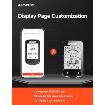 iGPSPORT BSC100S GPS Bike Computer Wireless with 40H Battery