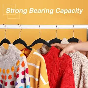 Pretigo Premium Velvet Hangers Ultra Thin Space Saving Pack