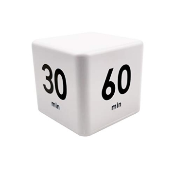 Feilifan Cube Timer for Kids & Adults | 15-60 Minute Productivity Timer