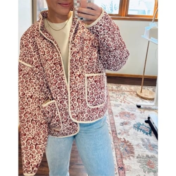 Duyang Women's Cropped Reversible Puffer Jacket