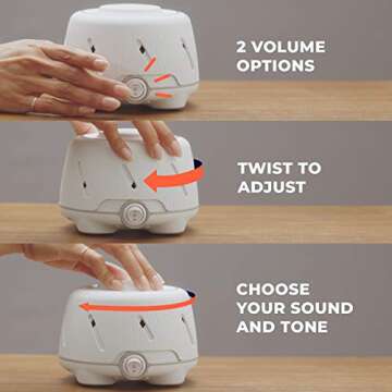 Yogasleep Dohm Gray - Original White Noise Machine