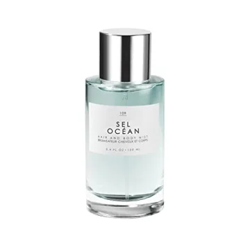 Le Monde Gourmand Sel Océan Hair & Body Mist - 3.4oz (100ml) - Honeysuckle, Muguet and Pink Sea Sal...