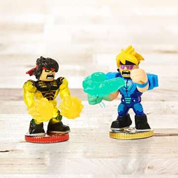 Legends of Akedo Powerstorm Triple Strike Tag Team Arena with 40+ Battle Sound Effects, Light Up Scoreboard and 2 Battling Warriors Exclusive to The playset