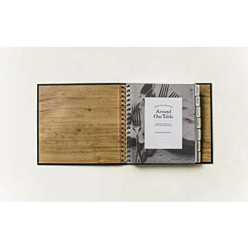 Around Our Table: A Modern Heirloom Recipe Book to Organize and Preserve Your Family's Most Cherished Meals (Heirloom Story Books and Guided Journals)