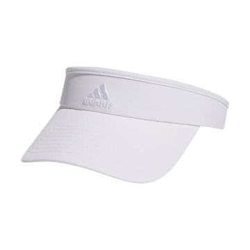 Adidas Women's Match Visor - Lightweight, Breathable, and Adjustable Sun Hat in White