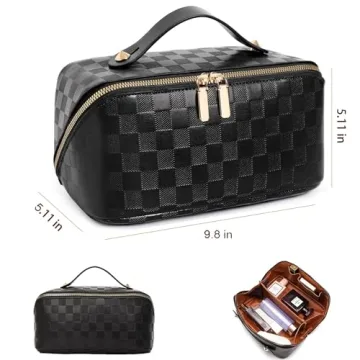 Katadem Travel Makeup Bag - Stylish & Functional Organizer