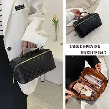 Katadem Travel Makeup Bag - Stylish & Functional Organizer