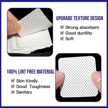 Makartt Lint Free Nail Wipes 500PCS for Nail Care