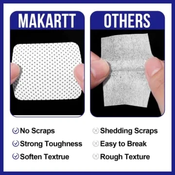 Makartt Lint Free Nail Wipes 500PCS for Nail Care