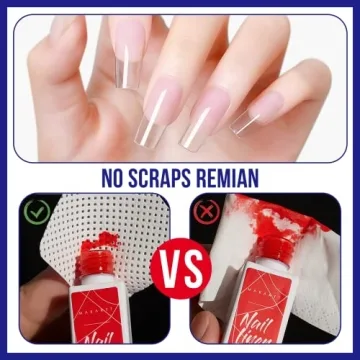 Makartt Lint Free Nail Wipes 500PCS for Nail Care