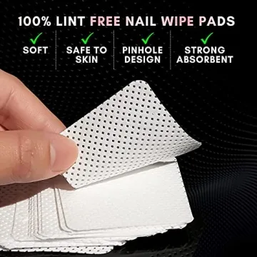 Makartt Lint Free Nail Wipes 500PCS for Nail Care