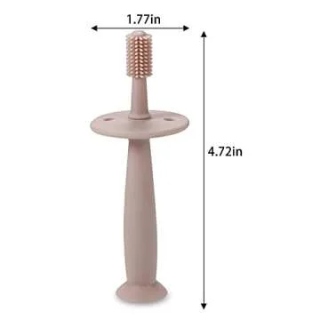 PandaEar Baby Silicone Toothbrush Set for Infants