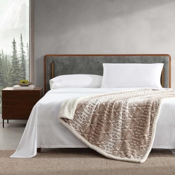Eddie Bauer Throw Blanket - Cozy, Luxurious Gift for All