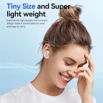 Bluetooth 5.3 Wireless Earbuds with Hi-Fi Sound