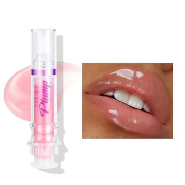 WenFeng Spicy Lip Plumping Booster,Plumping Lip Oil with Chili Extract,Plump and Pout Lip Plumper fo...