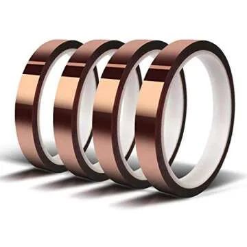 MEBMIK Heat Tape for Sublimation Transfer, Heat Resistant, Adhesive Transfer Tape, Thermal, No Resid...